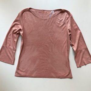 Max Studio Suede Style Top